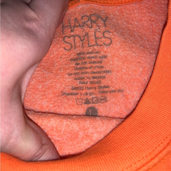 Harry Styles 2022 Love on Tour Alphabet Soup Orange Large music concert spring - Picture 3 of 4